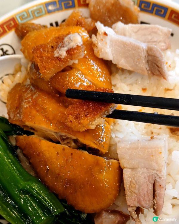 大埔下午茶😋 燒腩仔油雞飯🤤