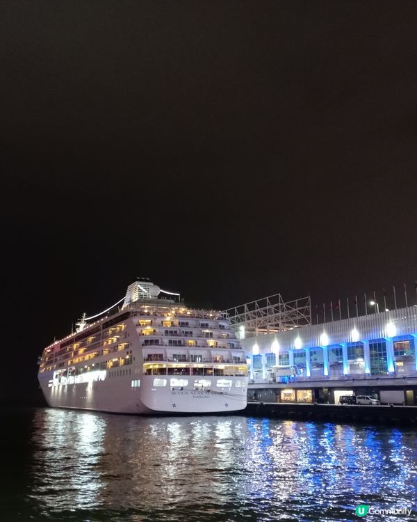 海港城果邊的夜景✨