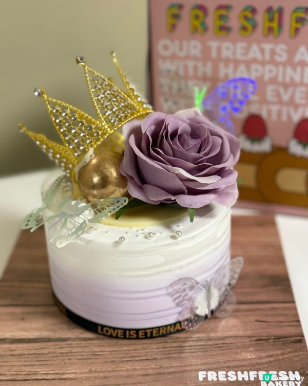 👑母親節蛋糕👑 芋泥榛子脆脆🥰甜到入心