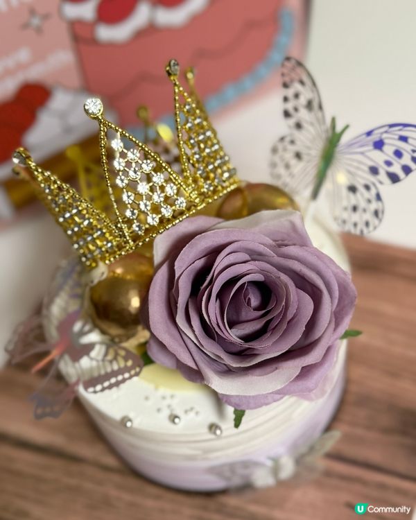 👑母親節蛋糕👑 芋泥榛子脆脆🥰甜到入心