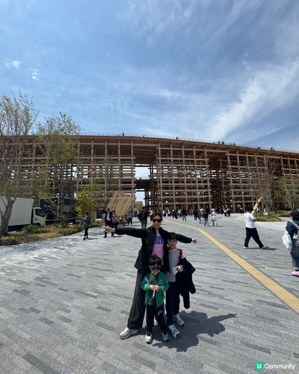 震撼眼球😎 #帶小孩遊世博小分享