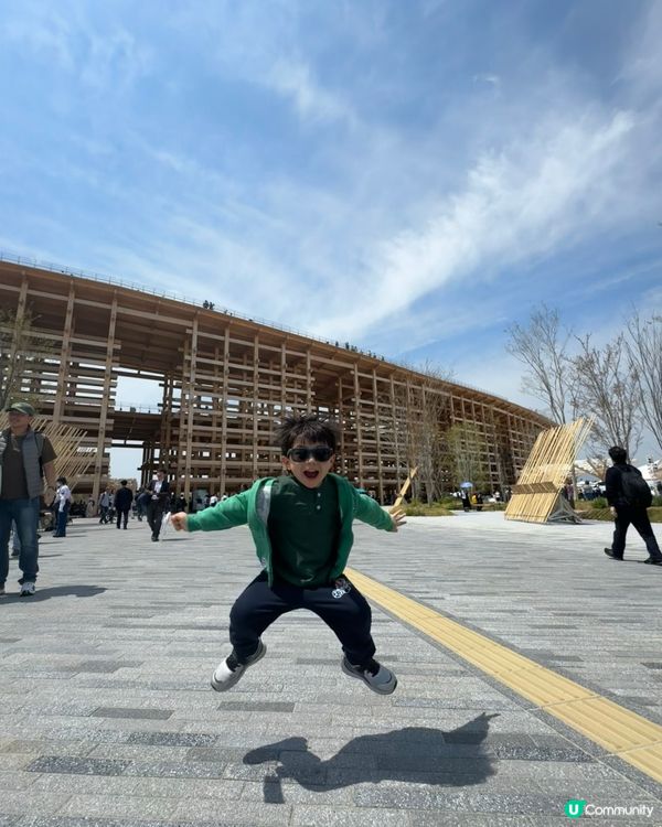 震撼眼球😎 #帶小孩遊世博小分享