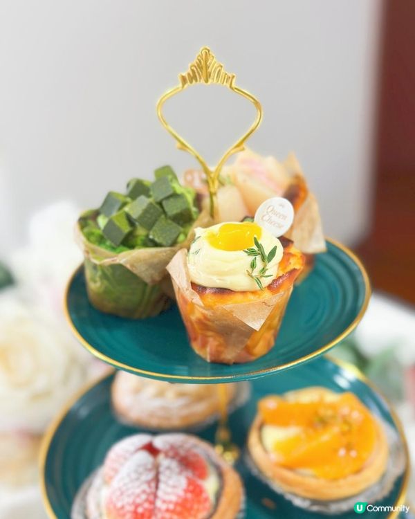 母親節三層架甜品set