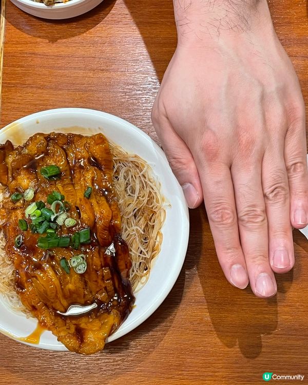 大大塊花膠撈米. 好味 啖啖靚