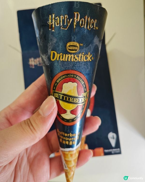 雀巢 x 哈利波特✨奶油啤酒味雪糕甜筒