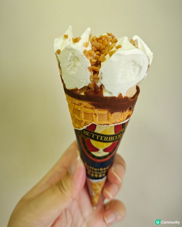 雀巢 x 哈利波特✨奶油啤酒味雪糕甜筒