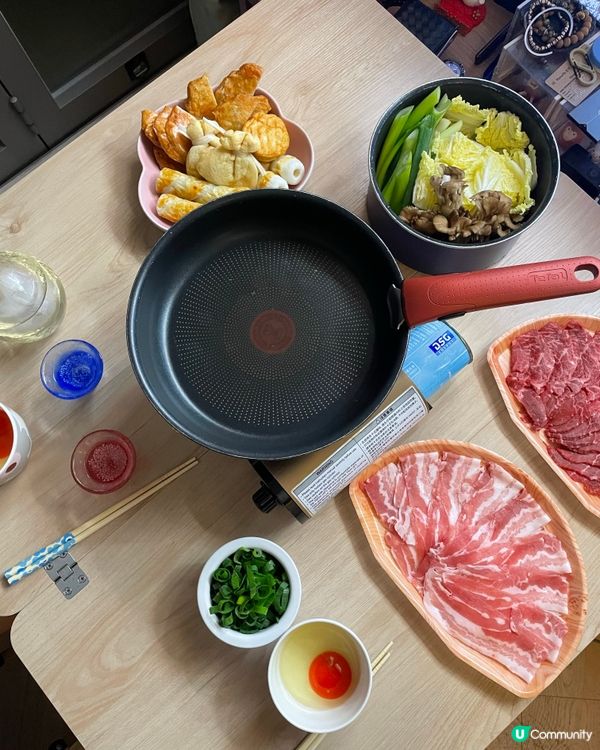 自家製日本壽喜燒✨🇯🇵