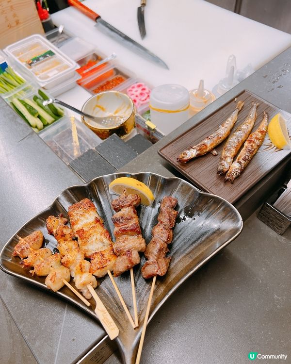 荔枝角好食串燒神店🔥🔥金酒屋！醃製小食免費送😋服務一流