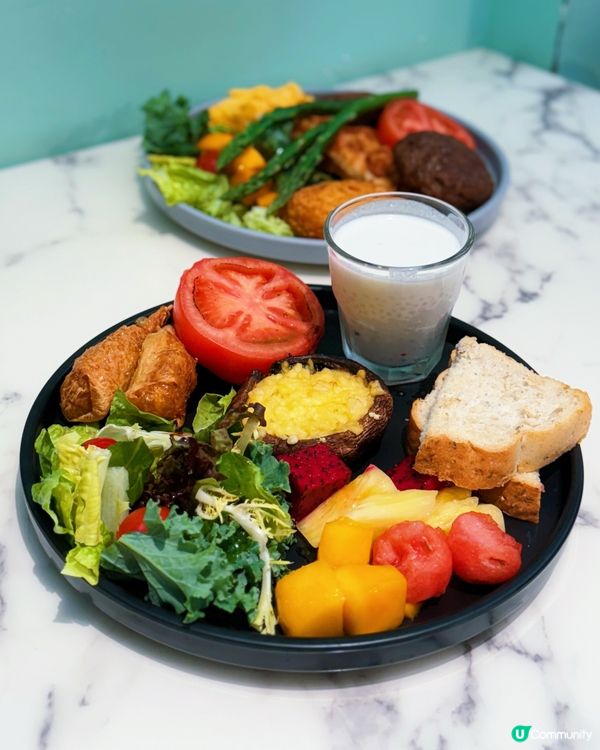 灣仔素食之旅😋超治癒的綠植🪴美味的全日早餐🥣