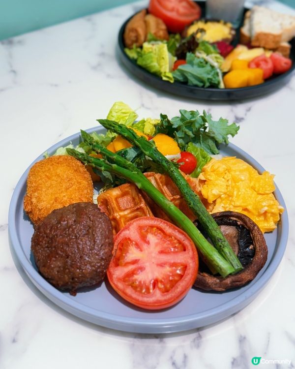 灣仔素食之旅😋超治癒的綠植🪴美味的全日早餐🥣