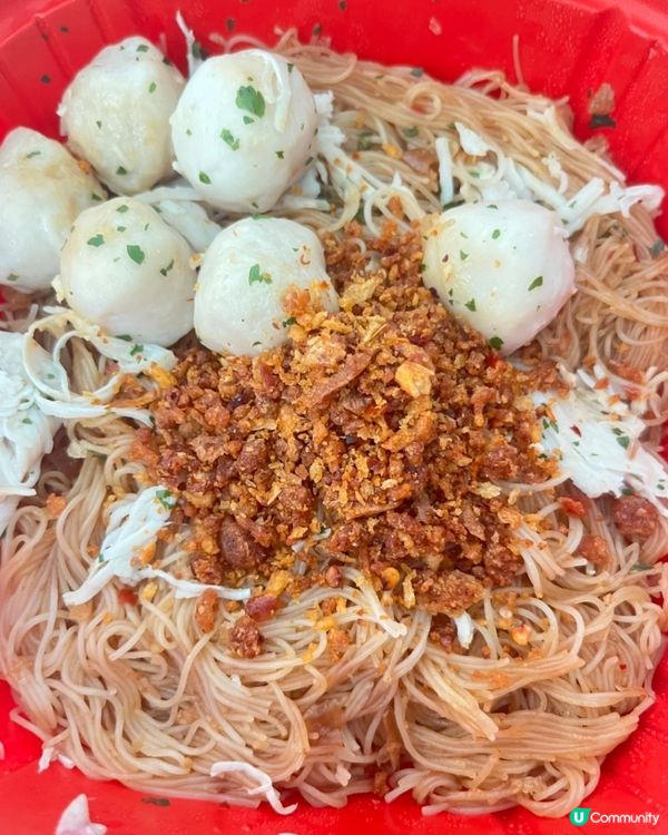 🇹🇭泰國7-11雞絲雞肉丸拌粉！一食上癮的平價神級即食麵