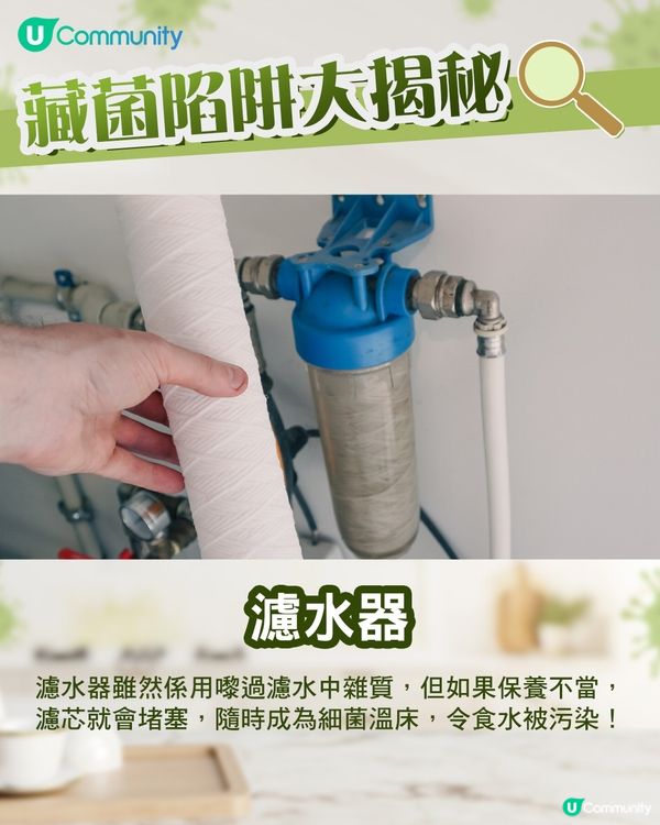 【家居4大藏菌陷阱】原來呢到仲污糟過廁所😨