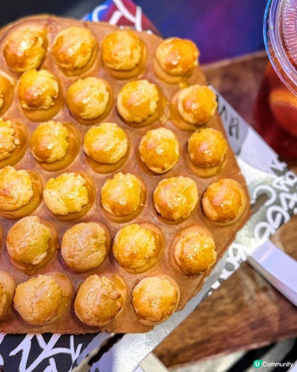 這個組合太犯規 🤤｜ ‼️首創菠蘿包加雞蛋仔‼️