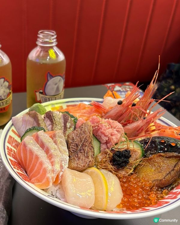 丼燃食堂🔥尖沙咀厚福街2號地舖，金龍卷點火打卡一流！🤩