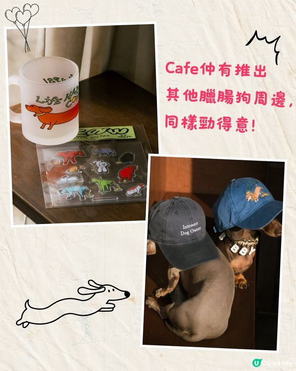 泰國人氣Cafe推出臘腸狗盲盒🐶8款狗狗拿掃把/麵包當樂器超可愛🔥附購買資訊