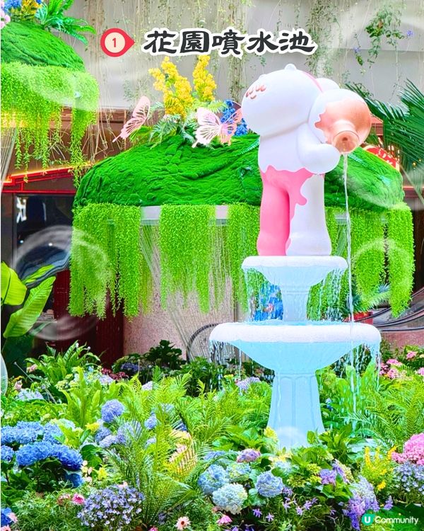 深圳前海壹方城打卡秘點🌺藤蔓花藝裝置如置身新加坡‼️免費打卡/地鐵直達🚇4大打卡位