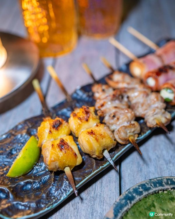 尖沙咀樓上日式燒鳥店 日本農場直送香草雞肉🐤