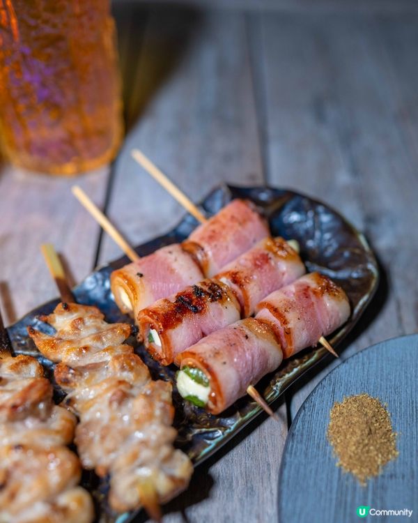 尖沙咀樓上日式燒鳥店 日本農場直送香草雞肉🐤