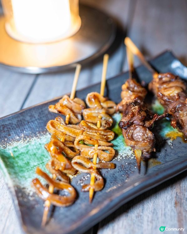 尖沙咀樓上日式燒鳥店 日本農場直送香草雞肉🐤