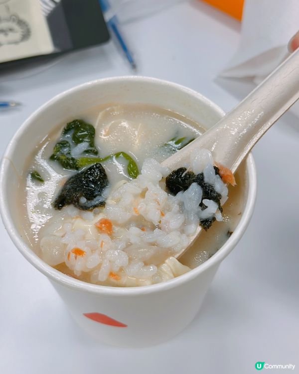 華御結threads熱捧新食法❤️‍🔥湯品加飯團有驚喜！