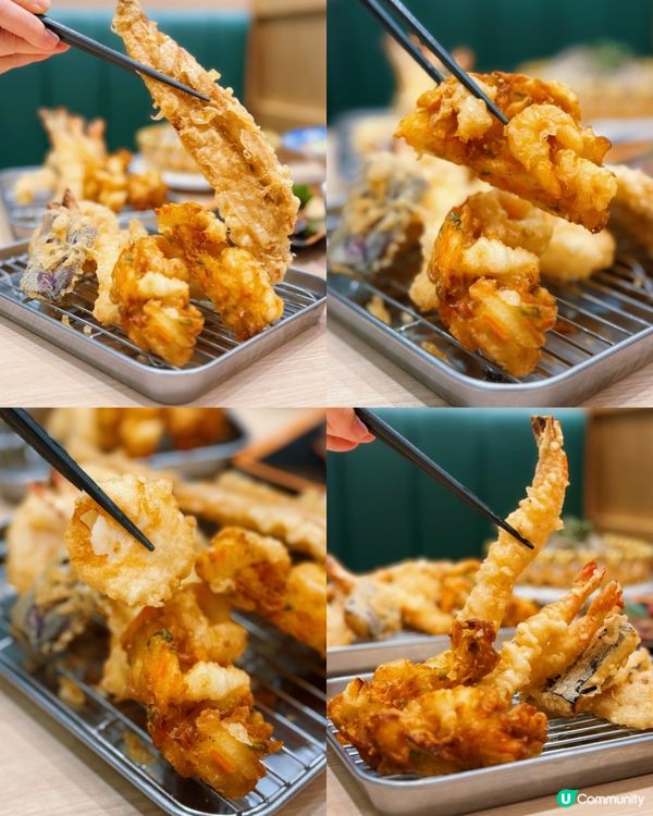 杏花邨天婦羅 🍤  酥脆鮮味，抵食推介！