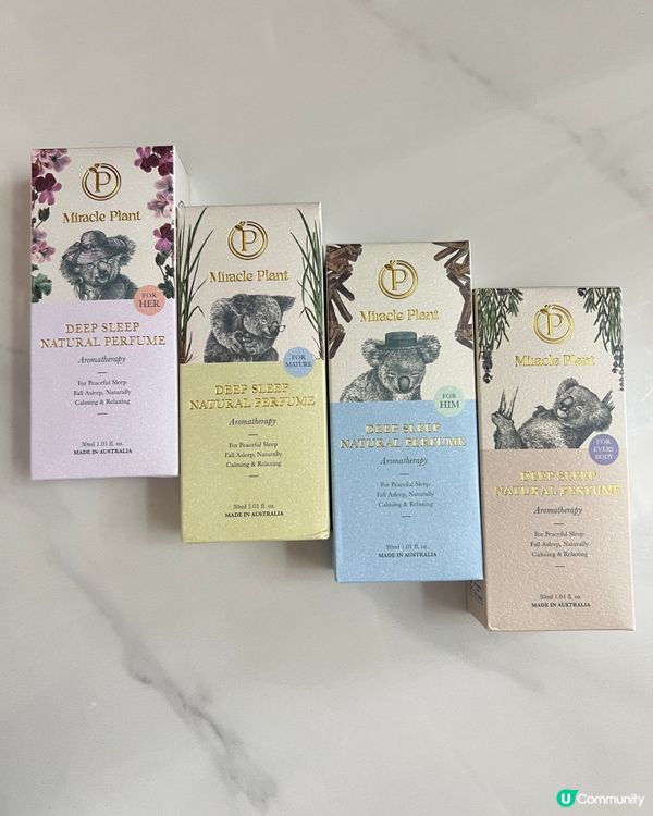😴 訓唔著？試下呢款澳洲天然香薰助眠香水！