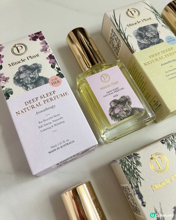 😴 訓唔著？試下呢款澳洲天然香薰助眠香水！