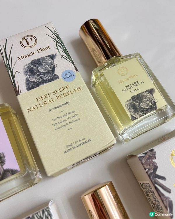 😴 訓唔著？試下呢款澳洲天然香薰助眠香水！