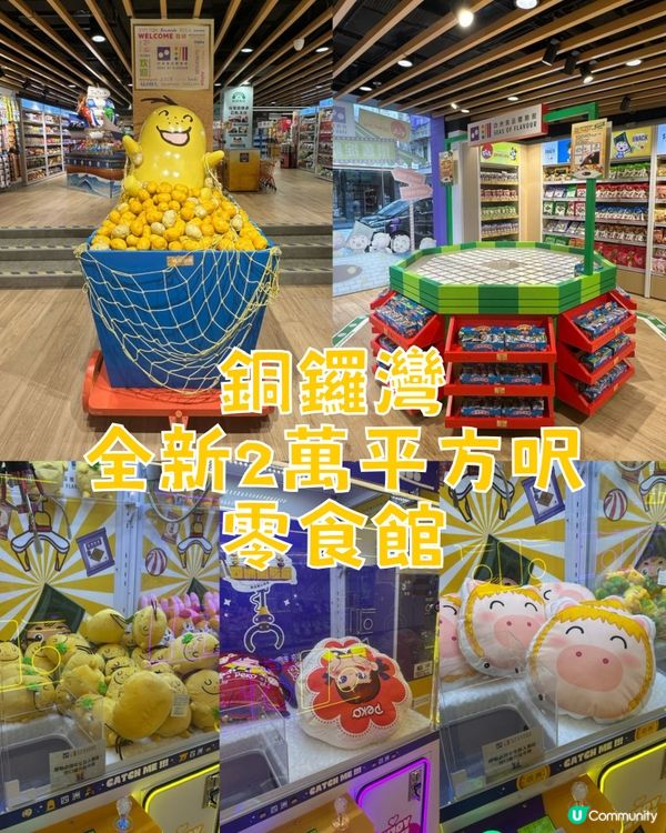 銅鑼灣全新2萬平方呎零食館