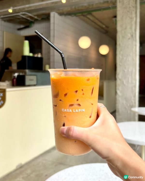 🇹🇭曼谷・兔子小屋咖啡館 超好飲嘅泰奶‼️