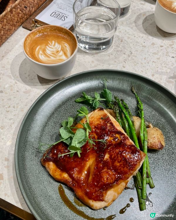 數碼港新餐廳🌱 食材新鮮，環境舒適！😋