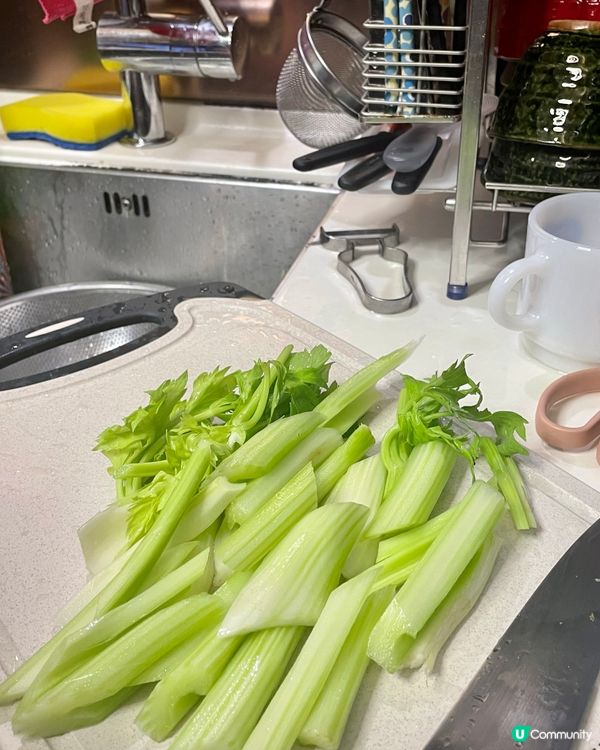 西芹炒雞柳🥬家常小菜