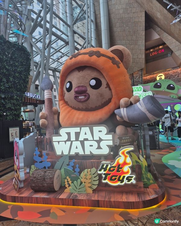 旺角朗豪坊 - Q版Star Wars 衝你心窩