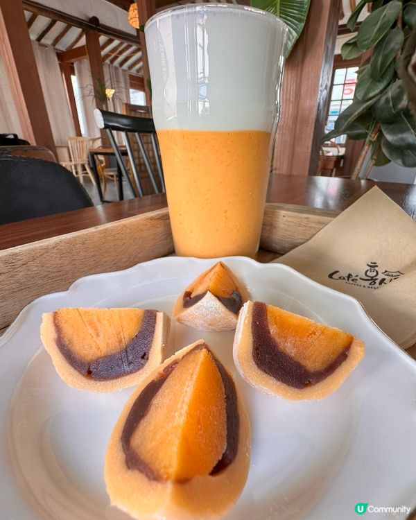 【🇰🇷韓國全州必訪】柿子控天堂「홍시궁」招牌柿子拿鐵清甜驚艷！