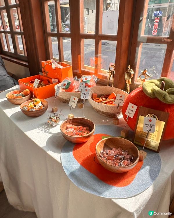 【🇰🇷韓國全州必訪】柿子控天堂「홍시궁」招牌柿子拿鐵清甜驚艷！