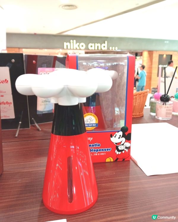 🎉米奇潔手泡泡機✨按出來會有米奇形狀泡泡