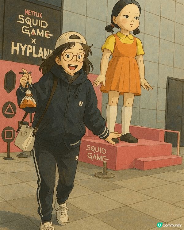 好開心偶遇中年好聲音3歌手拍攝中，一齊合照