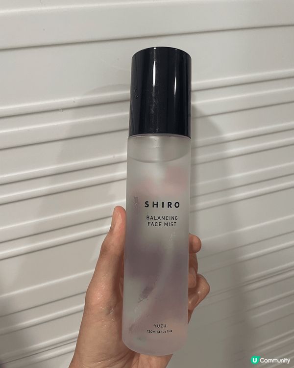 開始轉入春夏季，洗面後可使用Shiro柚子噴霧保濕提亮。Ki...