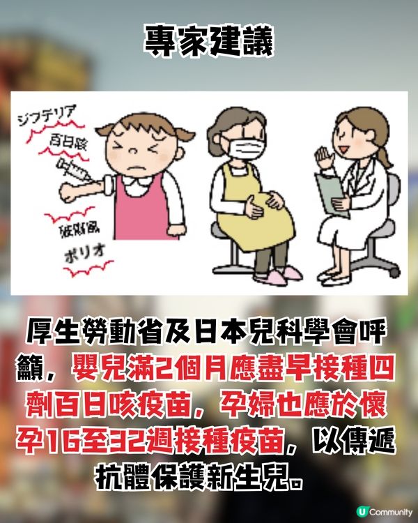 日本百日咳|突破近1.2萬人感染 連續5週新高！6地病例最多？！