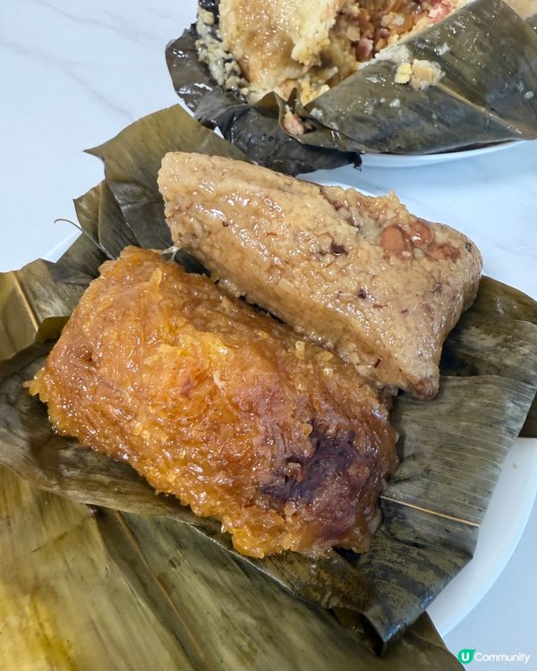 【 肉香四溢的台式五香肉燥粽 】