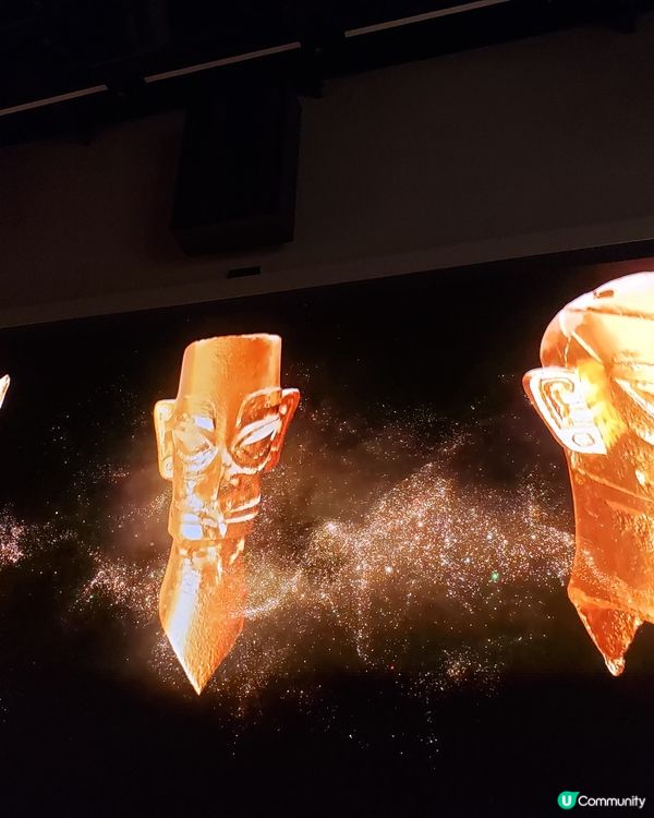 被《璨星—古蜀文明沉浸式數字藝術展覽》震撼倒了