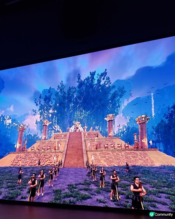 被《璨星—古蜀文明沉浸式數字藝術展覽》震撼倒了