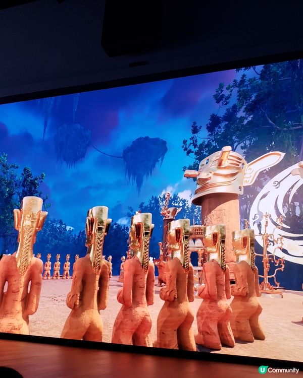 被《璨星—古蜀文明沉浸式數字藝術展覽》震撼倒了