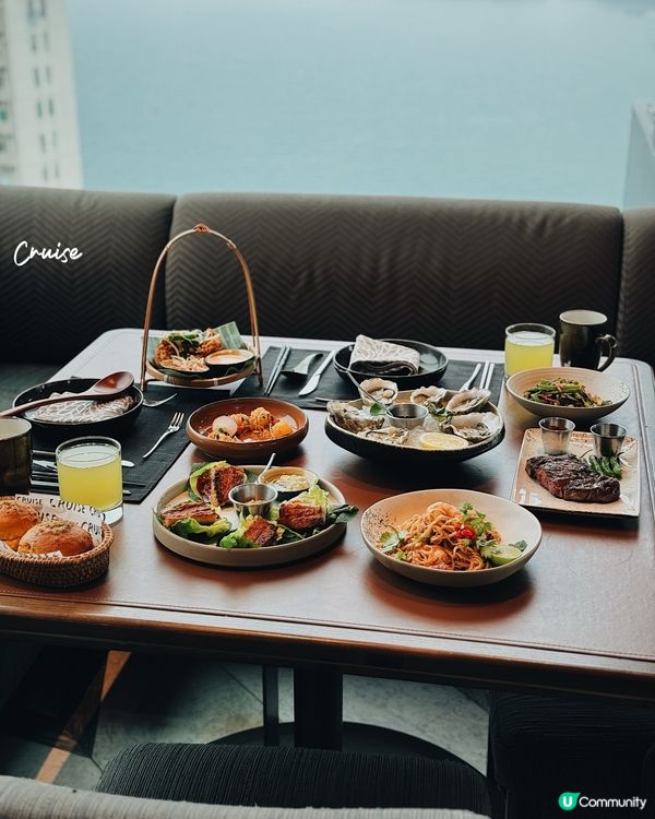 望住海景+性價比超高的Weekend Brunch!🥹