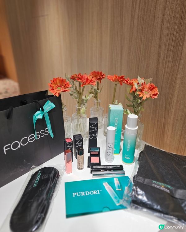 Facesss 購物戰利品