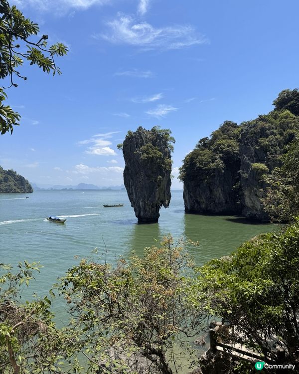 泰國布吉占士邦島一日遊，合適老人家去的團，沒有太多路要走，風...