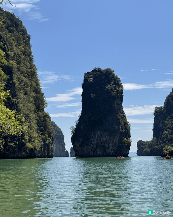 泰國布吉占士邦島一日遊，合適老人家去的團，沒有太多路要走，風...