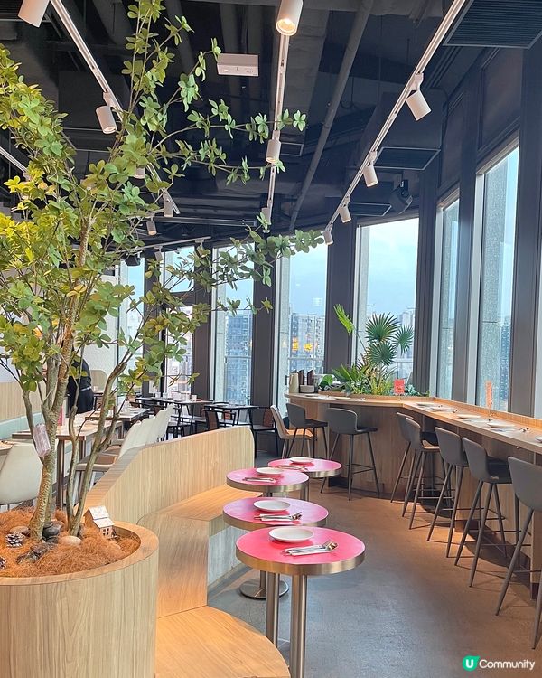 🇭🇰啟德雙子匯木系日法fusion菜餐廳💖