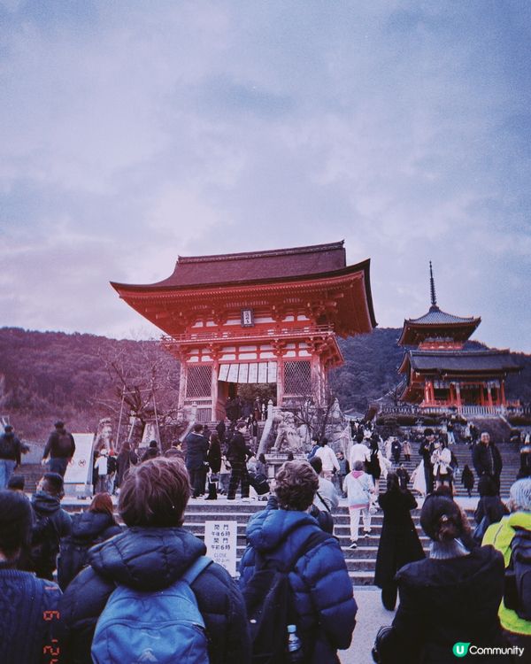 清水寺位於京都市東部的音羽山上，是京都數一數二的知名寺院，吸...