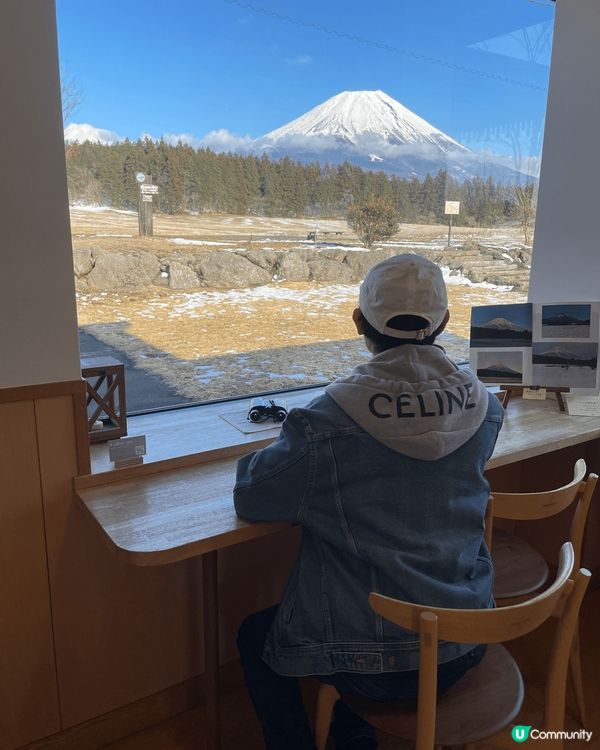 第一次親眼見到東京鐵塔🗼同它一齊合照、係一間富士山附近的綠茶...